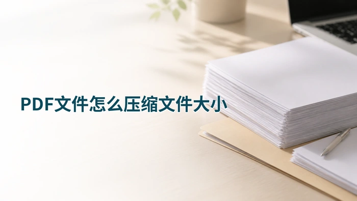 PDF文件怎么压缩文件大小?更容易上传系统或通过聊天发送的在线方法