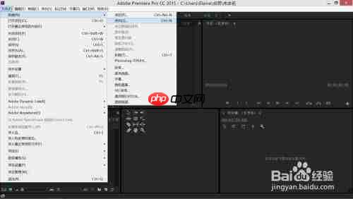 premiere如何给素材添加低音效果