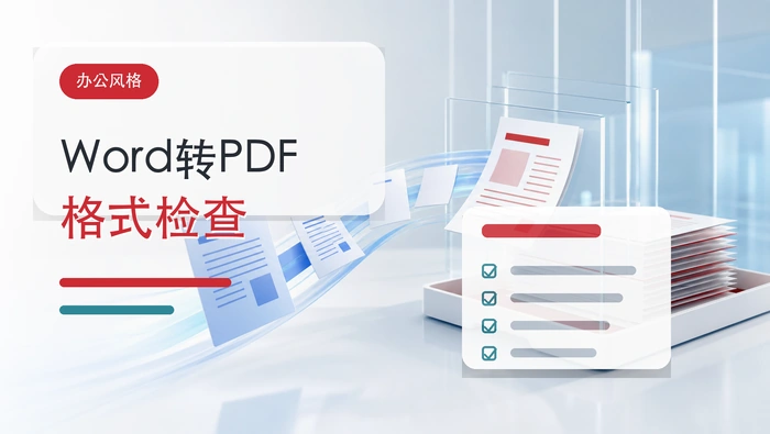 Word转PDF用什么工具?转换后格式怎么检查?