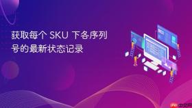 获取每个 SKU 下各序列号的最新状态记录