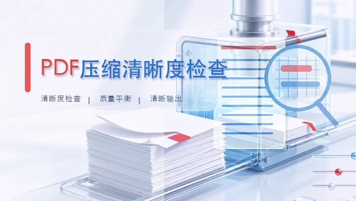 PDF太大怎么压缩大小?文件变小后清晰度怎么检查?