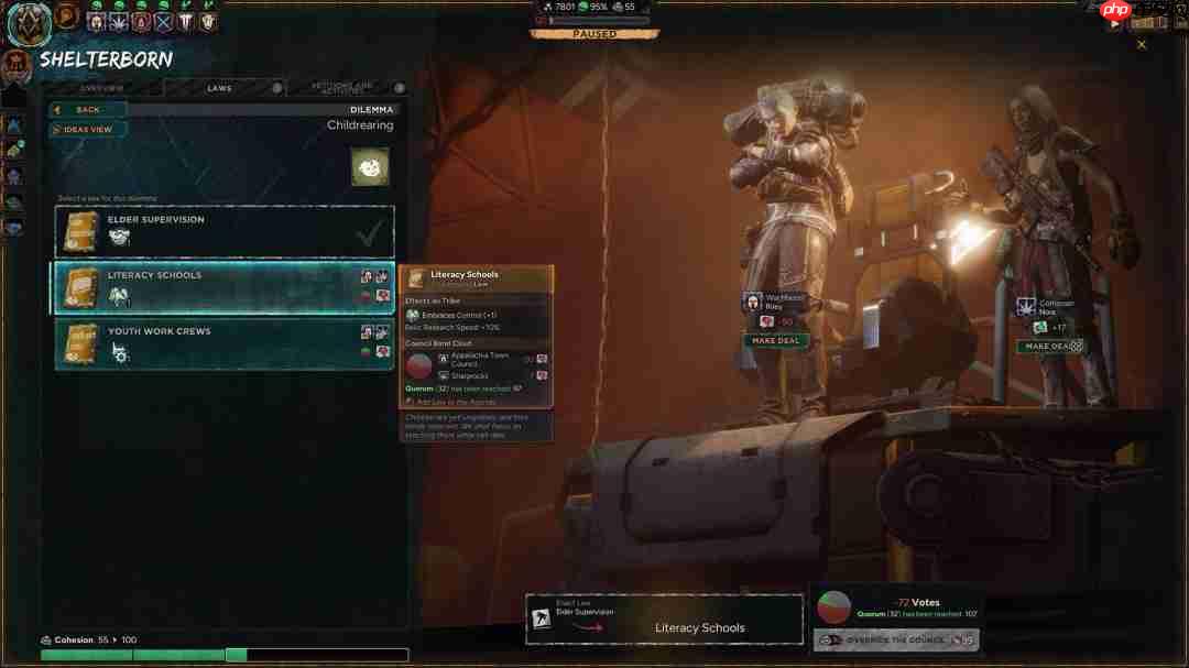 P社大战略游戏《后世更序》试玩前瞻 更偏向生存RPG