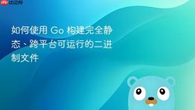 如何使用 Go 构建完全静态、跨平台可运行的二进制文件
