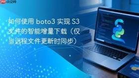 如何使用 boto3 实现 S3 文件的智能增量下载（仅当远程文件更新时同步）
