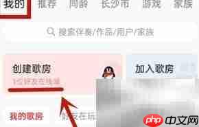 全民K歌如何查看对方在线状态