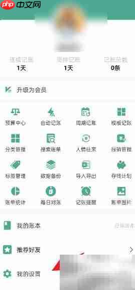 好好记账监德蓝皮肤设置指南