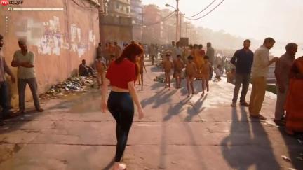 AI打造《GTA6》DLC印度视频 拳打阿三过瘾