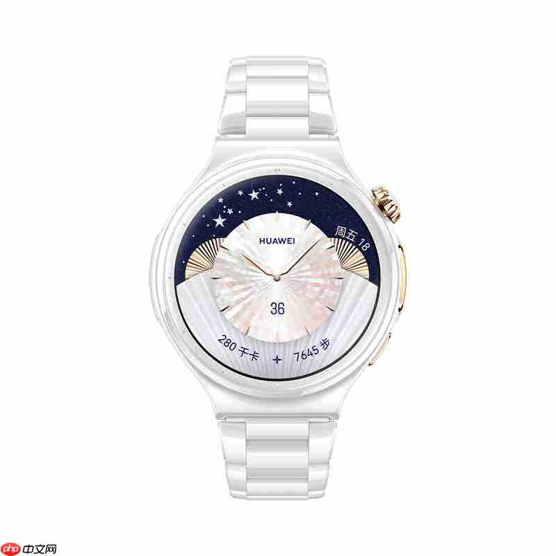 官宣!2026年颜值最高的智能腕表华为WATCH 6 Pro 高智小白瓷9月7日发布