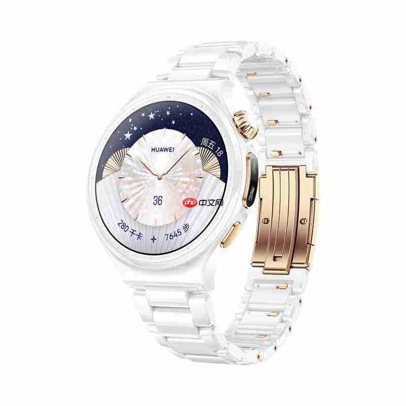 官宣!2026年颜值最高的智能腕表华为WATCH 6 Pro 高智小白瓷9月7日发布