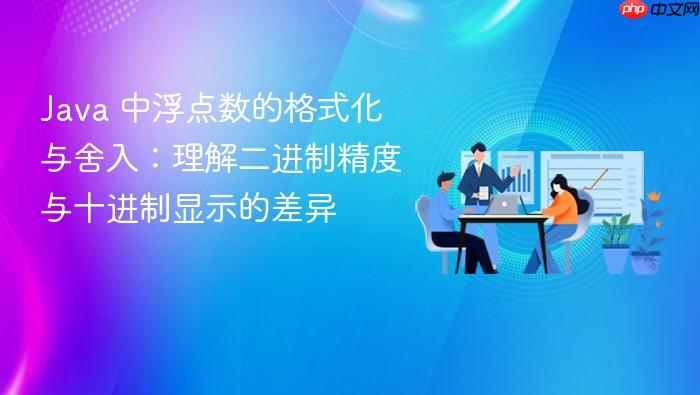 Java 中浮点数的格式化与舍入:理解二进制精度与十进制显示的差异