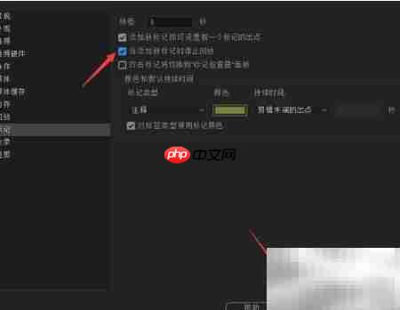 Prelude添加标记时停止回放