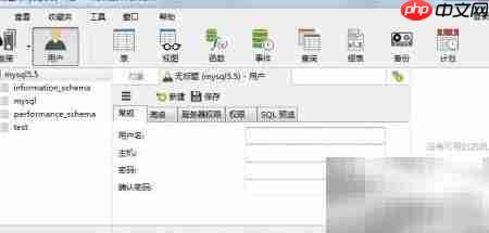 Navicat图形界面详解