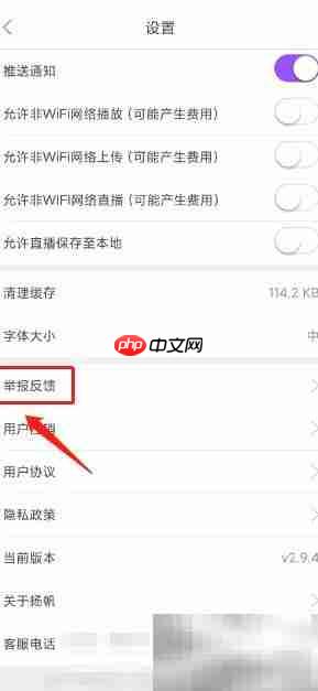 扬帆举报反馈提交指南