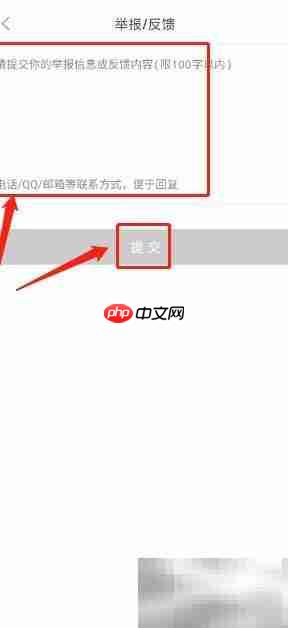 扬帆举报反馈提交指南