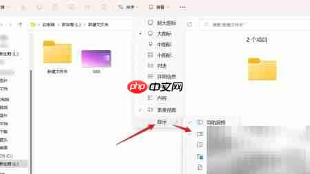 资源管理器文件详情展示