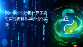 Django 中昂贵计算字段的实时更新与异步优化实践