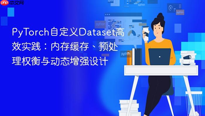 PyTorch自定义Dataset高效实践：内存缓存、预处理权衡与动态增强设计
