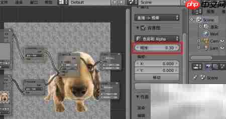 Blender图片合成技巧