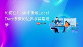 如何在JUnit中测试LocalDate参数的边界与异常场景