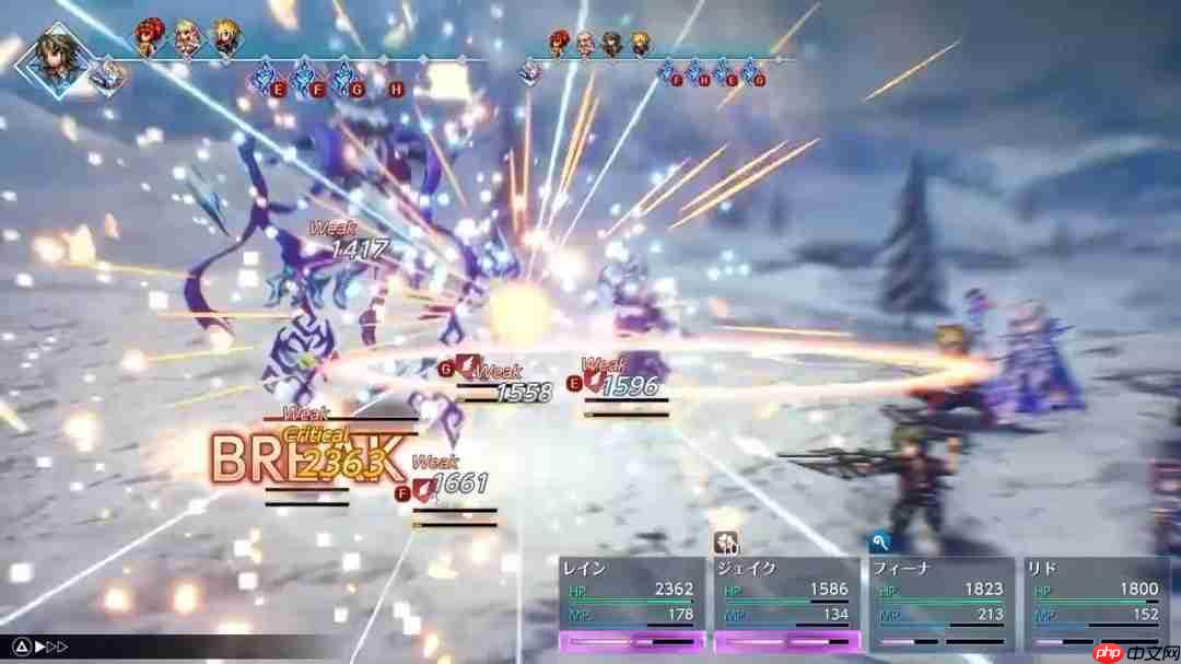 《最终幻想:共鸣》新实机演示 大战冰雪女王希瓦