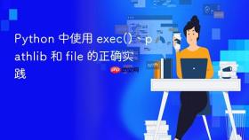 Python 中使用 exec()、pathlib 和 file 的正确实践