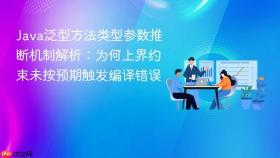 Java泛型方法类型参数推断机制解析：为何上界约束未按预期触发编译错误