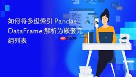如何将多级索引 Pandas DataFrame 解析为嵌套元组列表

