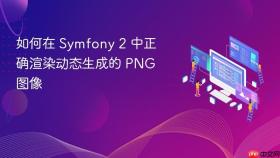 如何在 Symfony 2 中正确渲染动态生成的 PNG 图像