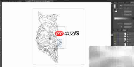 绿狼形象创意设计