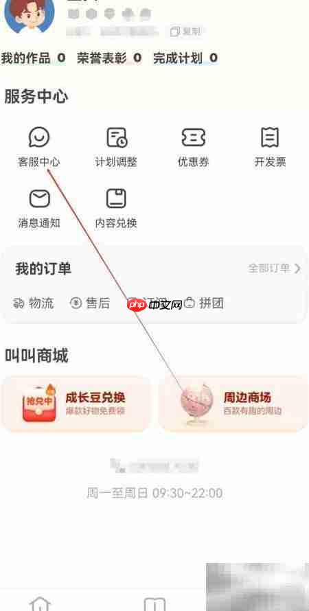 叫叫APP客服中心查看方法