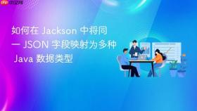 如何在 Jackson 中将同一 JSON 字段映射为多种 Java 数据类型