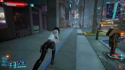 《赛博朋克2077》最佳第三人称Mod 好身材一览无余