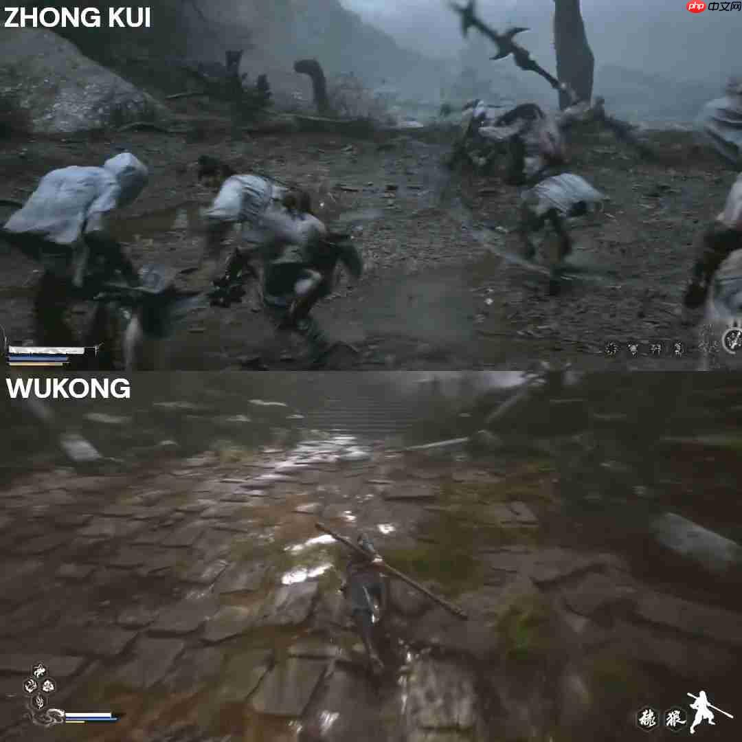 《黑神话:钟馗》与《悟空》早期战斗对比 更惊艳了