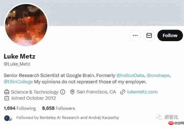 OpenAI资深研究员Luke Metz加入Meta超级智能实验室