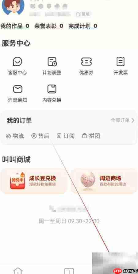 叫叫APP查看关于叫叫指南