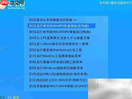 老毛桃装Win8系统教程