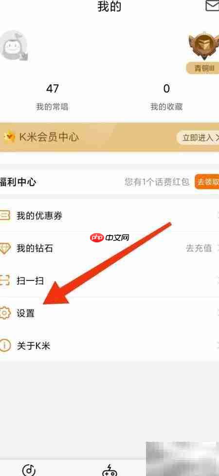 K米如何切换英文界面