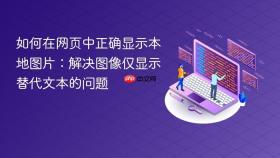 如何在网页中正确显示本地图片:解决图像仅显示替代文本的问题