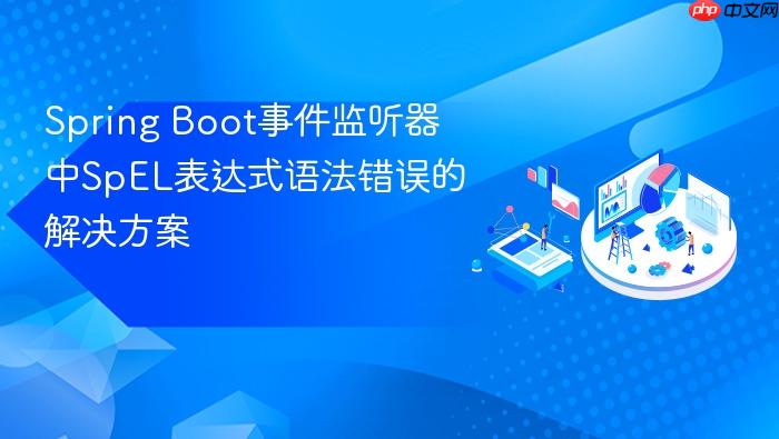 Spring Boot事件监听器中SpEL表达式语法错误的解决方案
