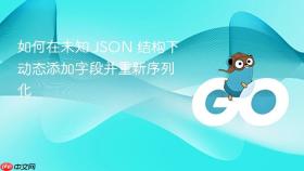 如何在未知 JSON 结构下动态添加字段并重新序列化