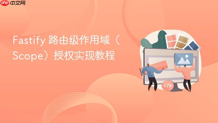 Fastify 路由级作用域(Scope)授权实现教程