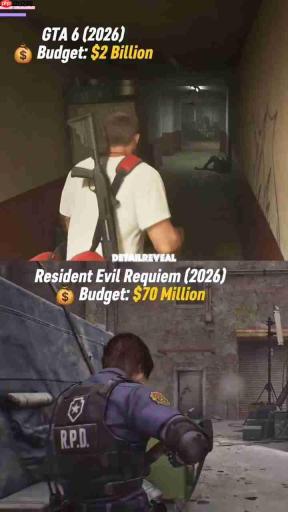 《GTA6》与《生化危机9》收枪细节对比 谁更真实