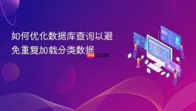 如何优化数据库查询以避免重复加载分类数据