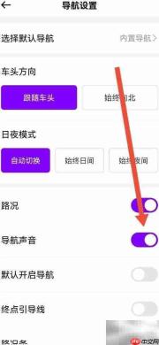 花小猪司机端开启导航声音方法