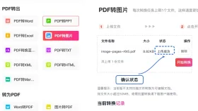 PDF文档按页转换成图片怎么做?在线转换步骤整理