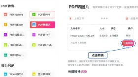 PDF文档按页转换成图片怎么做?在线转换步骤整理