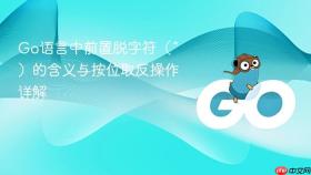 Go语言中前置脱字符(^)的含义与按位取反操作详解