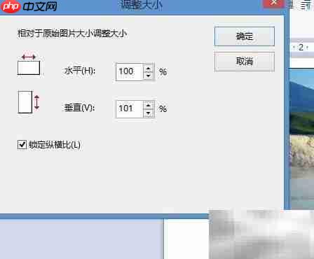 电脑自带画图工具调整图片大小