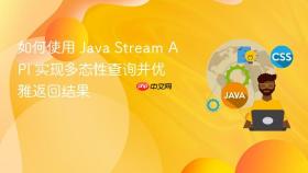 如何使用 Java Stream API 实现多态性查询并优雅返回结果