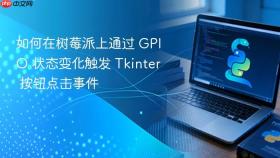 如何在树莓派上通过 GPIO 状态变化触发 Tkinter 按钮点击事件